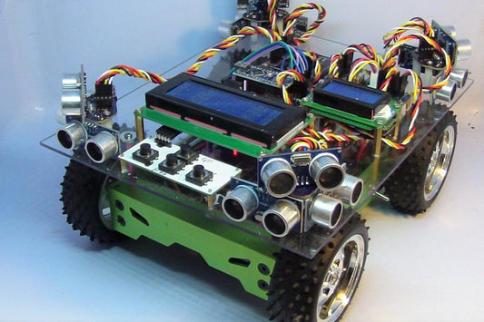 OctosonarX2 - connect 16 x HC-SR04 to Arduino
