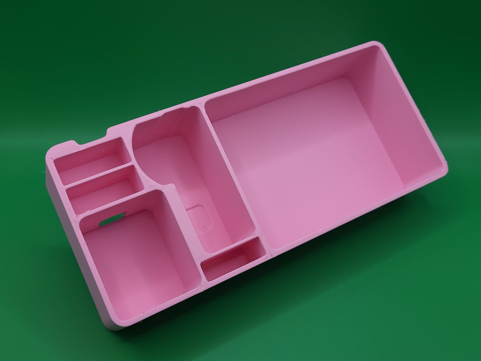Pink GoPro Case Organizer | Charge Batteries on the Go | Customizable Colors | Sturdy Protection | AirTag Slot | PLA or Heat Resistant PETG
