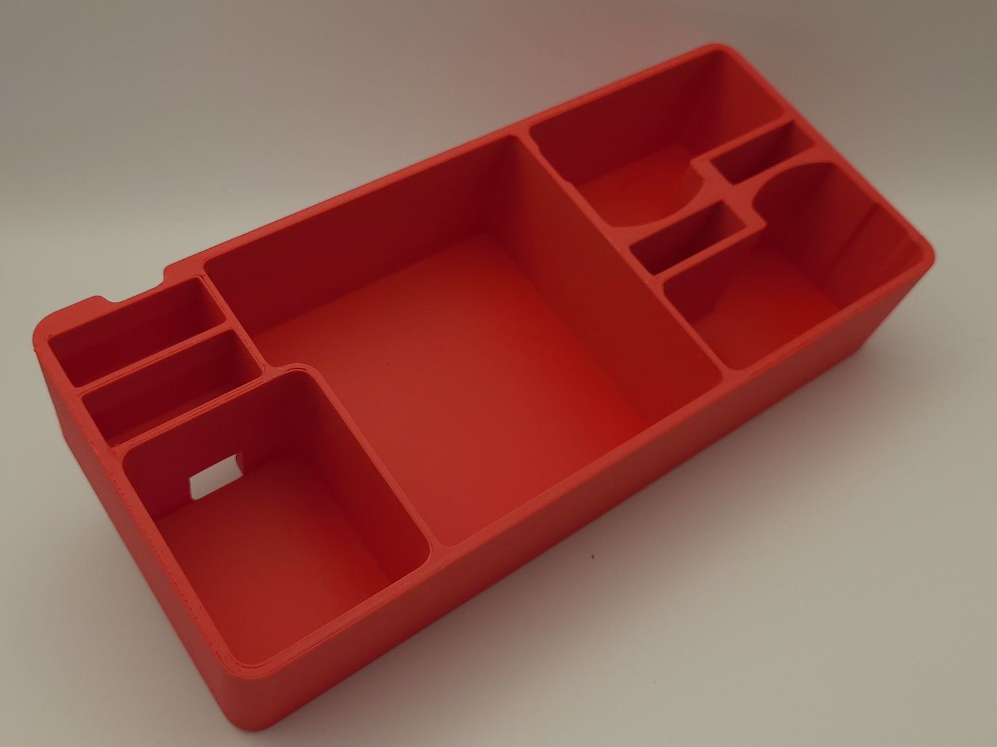 Red GoPro Case Organizer for Two Cameras | Charge Batteries on the Go | Sturdy Protection | AirTag Slot | PLA or Heat Resistant PETG