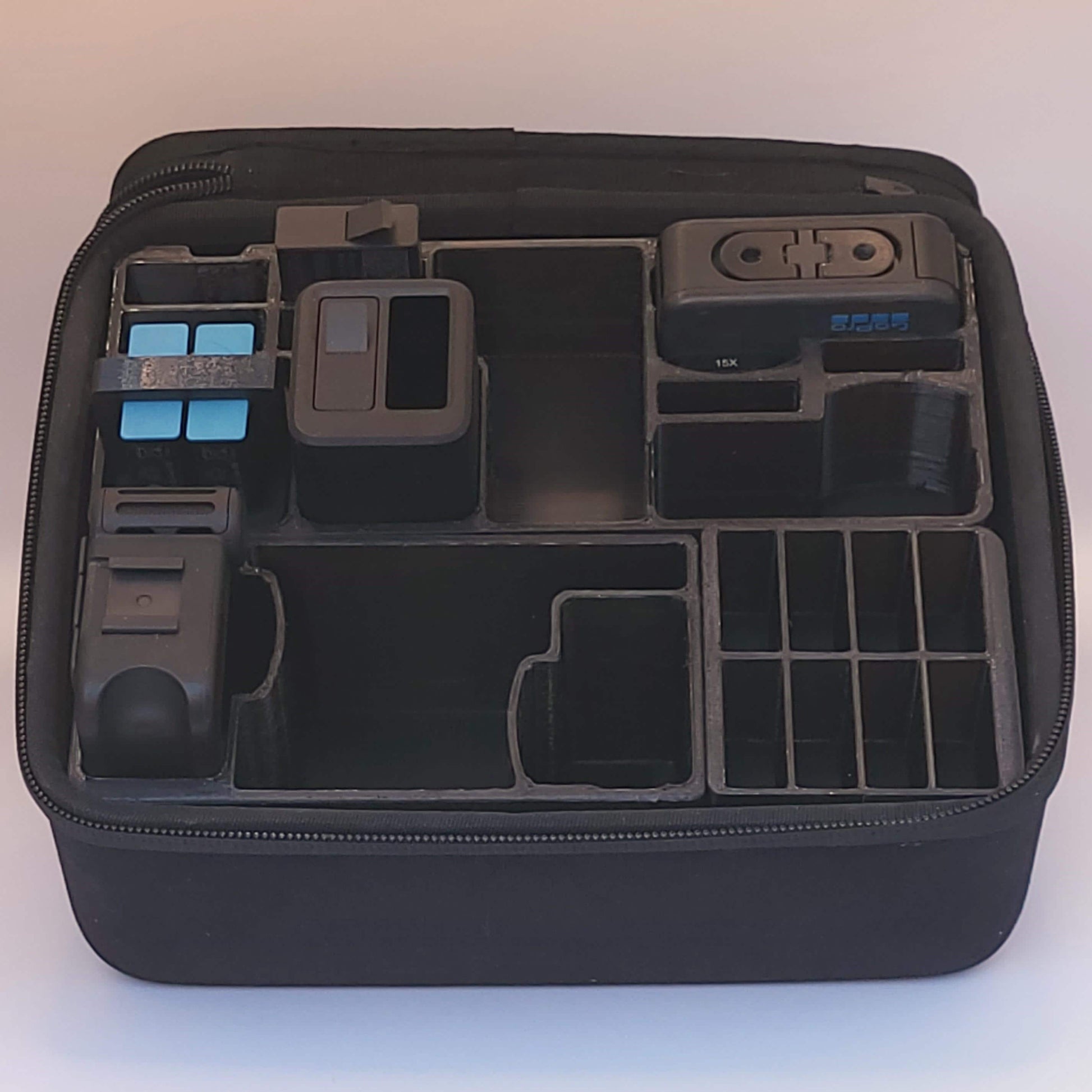 Case Insert for 2 GoPro Hero & 2 Chargers (new/old) - The DoubleDouble