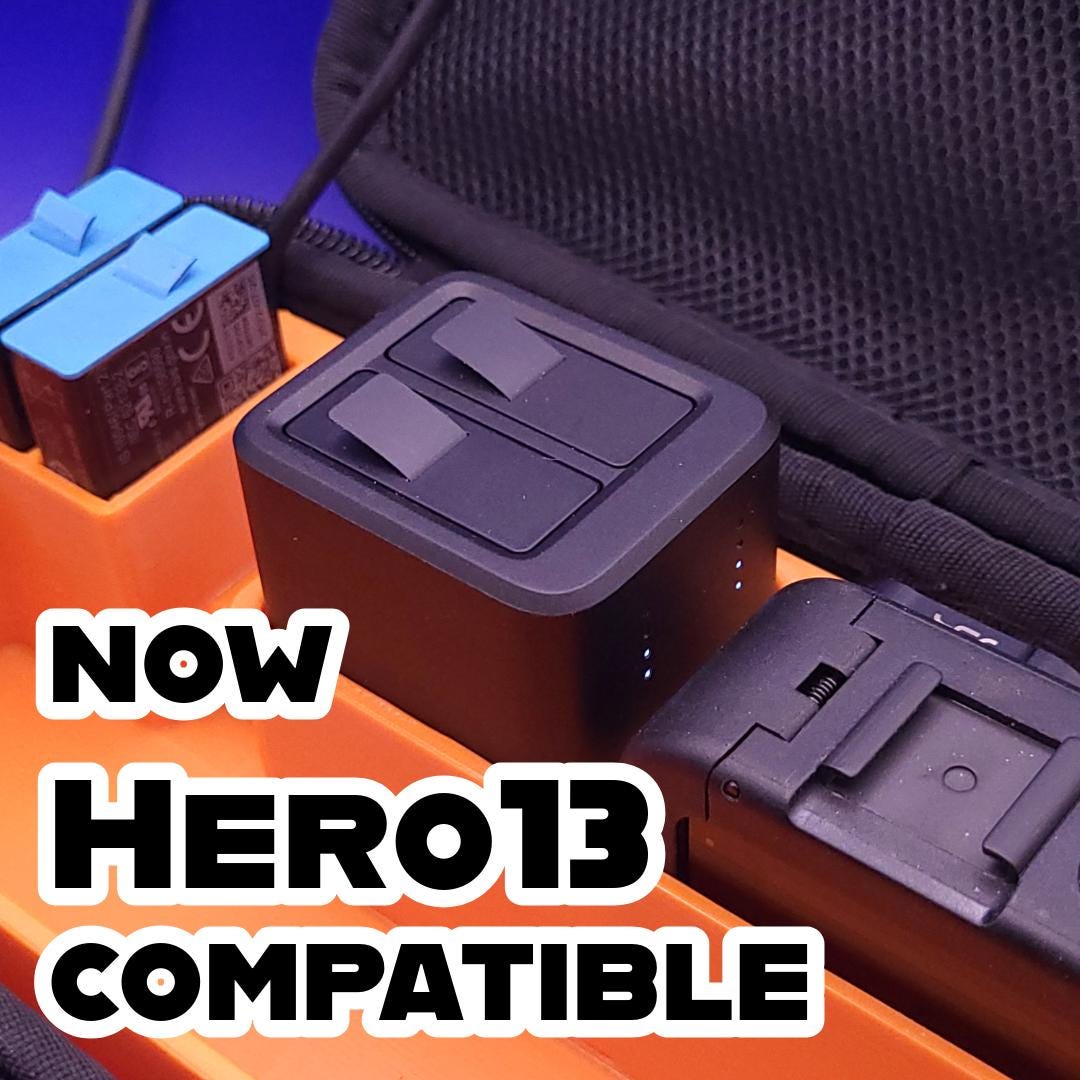 Case Insert for GoPro Hero, Volta and Charger - The Long