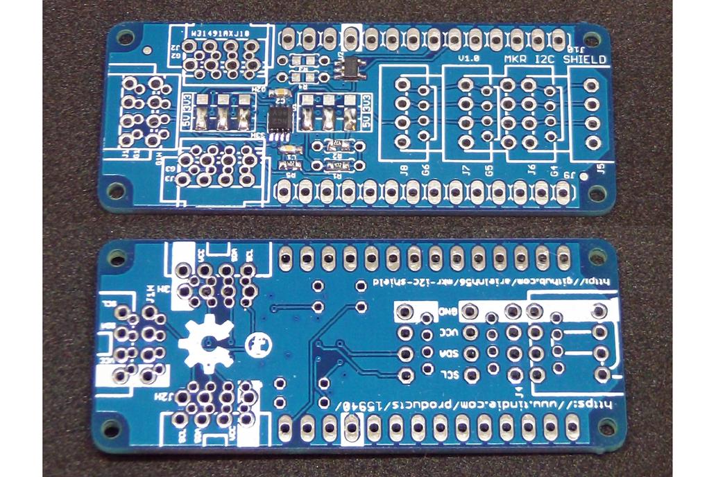 Polymorphic I2C Shield for Arduino MKR