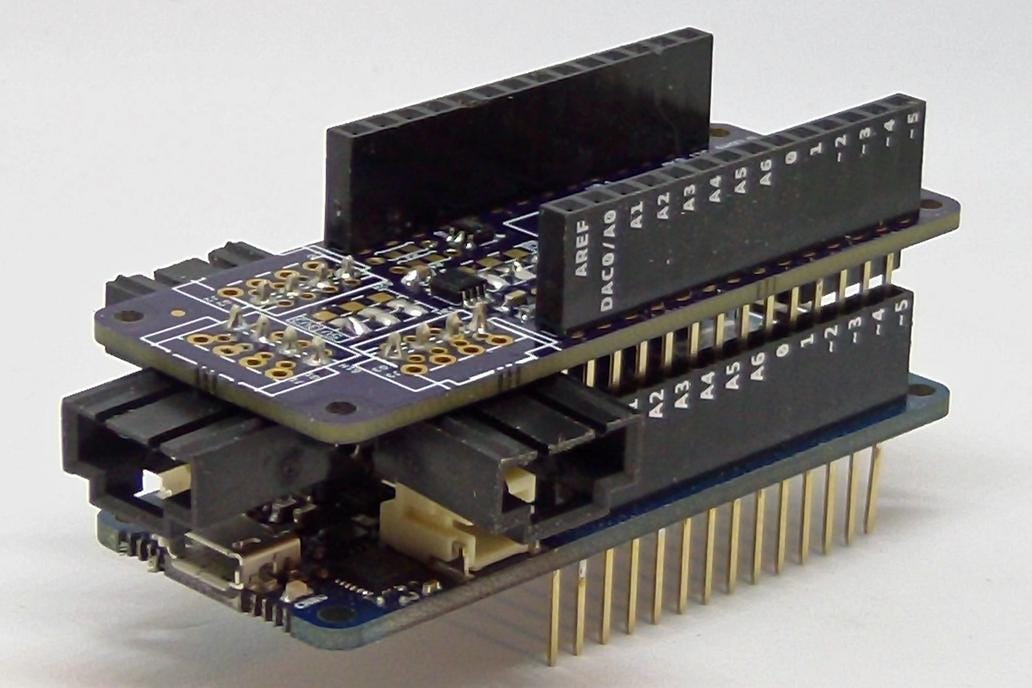 Polymorphic I2C Shield for Arduino MKR