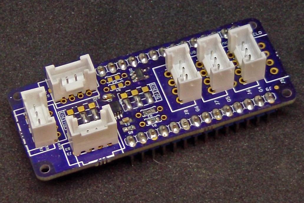 Polymorphic I2C Shield for Arduino MKR